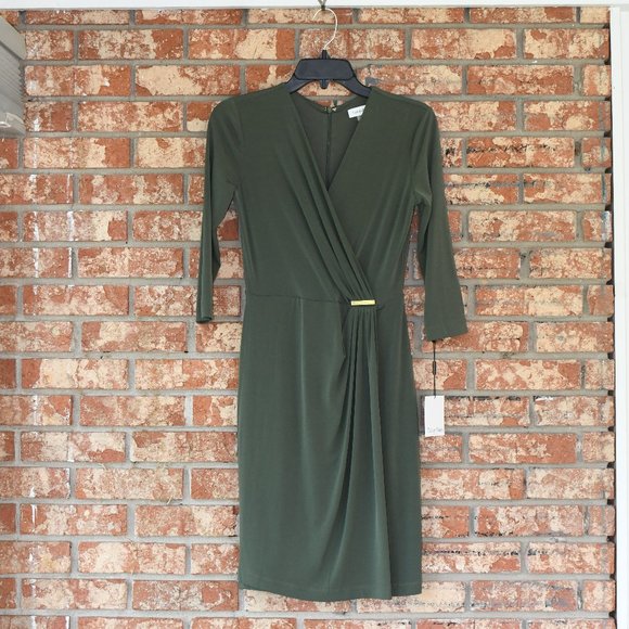 Calvin Klein Dresses & Skirts - Calvin Klein Green Dress NWT
